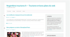 Desktop Screenshot of nogentleroi-tourisme.fr