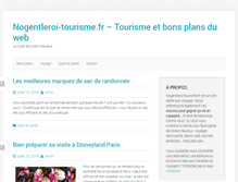Tablet Screenshot of nogentleroi-tourisme.fr